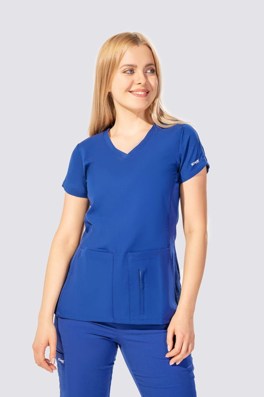 Odziez Medyczna uniformix Bluzy Medyczne | Bluza Medyczna Damska Barco Grey'S Anatomy Active,41423 New Royal Niebieski