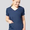 Odziez Medyczna uniformix Bluzy Medyczne | Bluza Medyczna Damska Med Couture Insight, 2411-Navy Granatowy