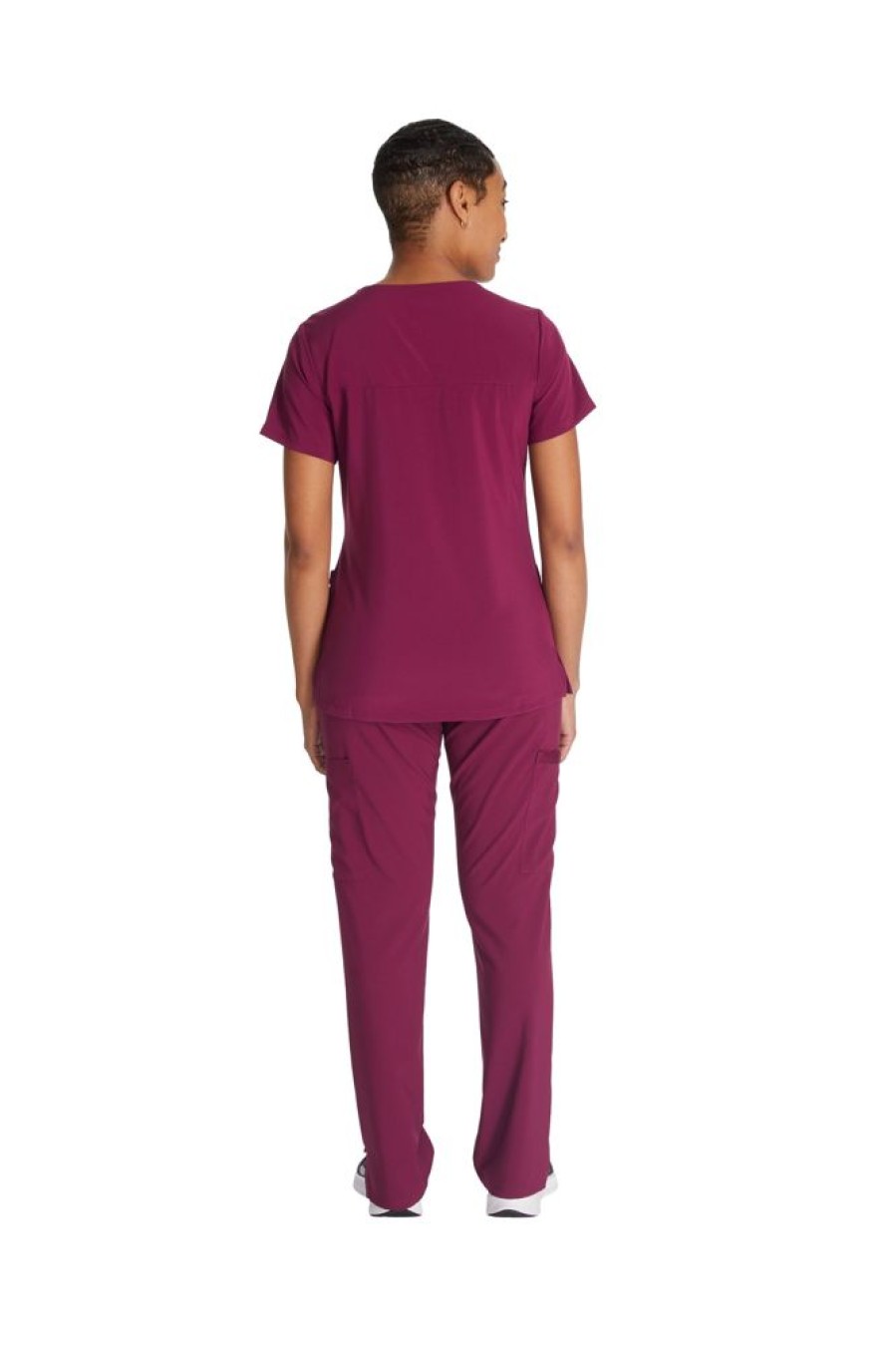 Odziez Medyczna uniformix Bluzy Medyczne | Bluza Medyczna Damska Dickies Essential, Dke625-Wnps Bordowy