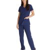 Odziez Medyczna uniformix Bluzy Medyczne | Bluza Medyczna Damska Dickies Essential, Dke625-Nyps Granatowy