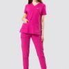 Odziez Medyczna uniformix Bluzy Medyczne | Bluza Medyczna Damska Uniformix Rayon, 3000-Virtual Pink Rozowy