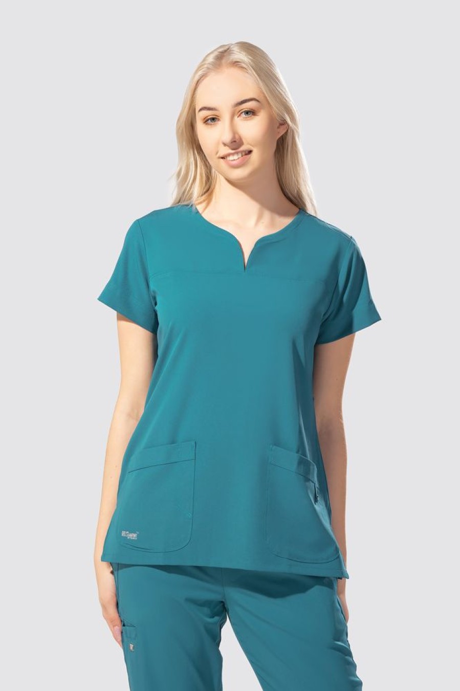 Odziez Medyczna uniformix Bluzy Medyczne | Bluza Medyczna Damska Barco Grey'S Anatomy Signature, 2121 Turkusowy