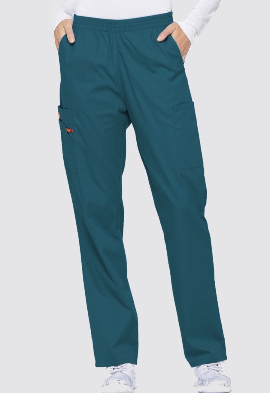 Odziez Medyczna uniformix Spodnie Medyczne | Spodnie Medyczne Damskie Dickies Eds Signature Dke86106 Cawz Morski