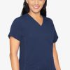 Odziez Medyczna uniformix Bluzy Medyczne | Bluza Medyczna Damska Med Couture Performance Touch, 7459-Navy Granatowy