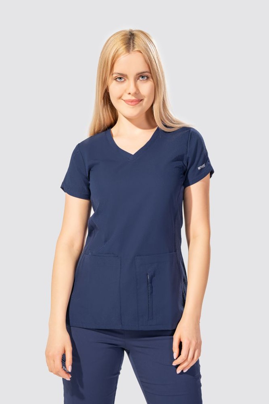 Odziez Medyczna uniformix Bluzy Medyczne | Bluza Medyczna Damska Barco Grey'S Anatomy Active,41423 Indigo Granatowy