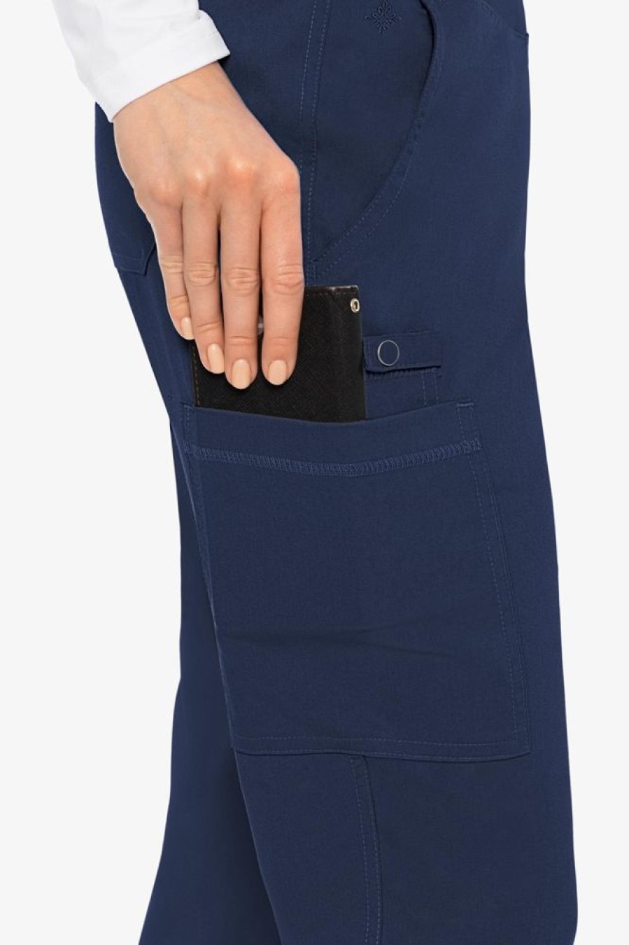 Odziez Medyczna uniformix Spodnie Medyczne | Spodnie Medyczne Damskie Med Couture Performance Touch, 7739-Navy Granatowy