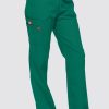 Odziez Medyczna uniformix Spodnie Medyczne | Spodnie Medyczne Damskie Dickies Eds Signature Dke86106 Huwz Zielony