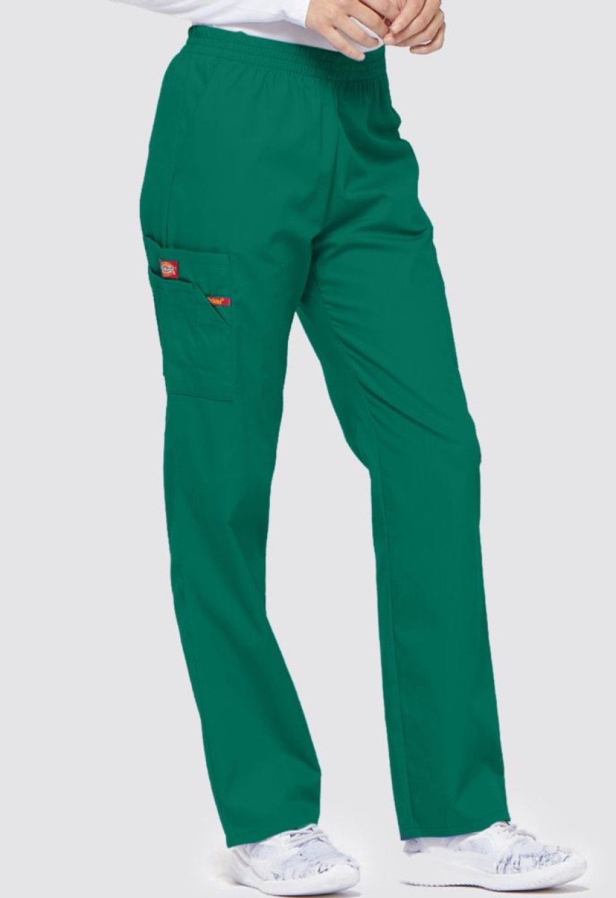 Odziez Medyczna uniformix Spodnie Medyczne | Spodnie Medyczne Damskie Dickies Eds Signature Dke86106 Huwz Zielony