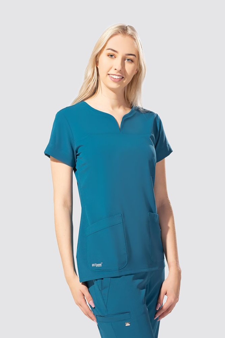 Odziez Medyczna uniformix Bluzy Medyczne | Bluza Medyczna Damska Barco Grey'S Anatomy Signature, 2121 Morski