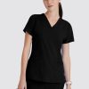 Odziez Medyczna uniformix Bluzy Medyczne | Bluza Medyczna Damska Barco One, 5106-Black Czarny