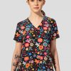 Odziez Medyczna uniformix Bluzy Medyczne | Bluza Medyczna Damska Med Couture Print, 8564 Fibs Wielokolorowe